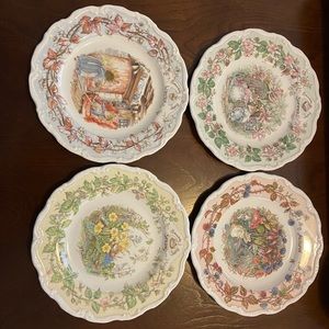 Royal Doulton Brambley Hedge 4 seasons collection